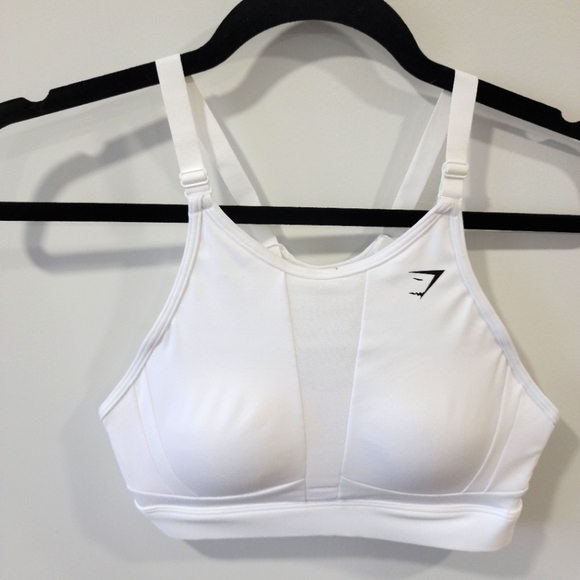 Gymshark White Top - Size XS - Picture 2 of 8